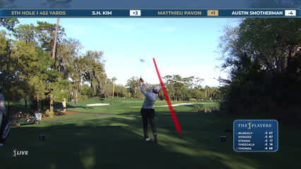 Matthieu Pavon | Round 1 | 5th hole | Shot 1 | 2026 THE PLAYERS