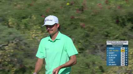 Carson Young | Round 3 | 17th hole | Shot 3 | 2025 World Wide Technology