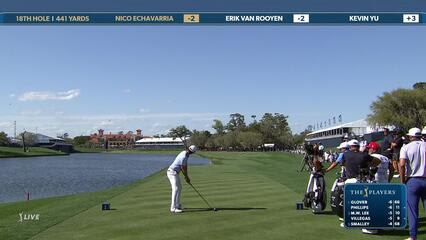 Nico Echavarria | Round 1 | 18th hole | Shot 1 | 2025 THE PLAYERS