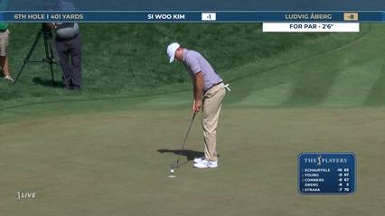 Ludvig Aberg | Round 2 | 6th hole | Shot 4 | 2026 THE PLAYERS