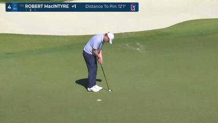 Robert MacIntyre | Round 4 | 4th hole | Shot 3 | 2026 Truist Championship