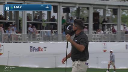Jason Day | Round 2 | 18th hole | Shot 4 | 2025 Houston Open