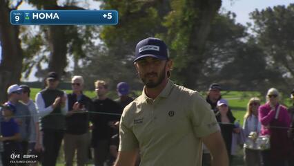Max Homa | Round 1 | 9th hole | Shot 5 | 2025 Farmers