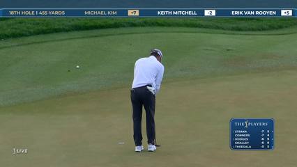 Michael Kim | Round 2 | 18th hole | Shot 4 | 2026 THE PLAYERS