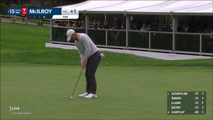 Rory McIlroy | 2024 AT&T Pebble Beach | Round 3 | 15th hole | Shot 4