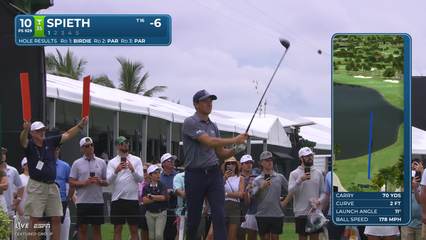 Jordan Spieth | Round 4 | 10th hole | Shot 1 | 2026 Cadillac