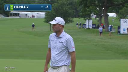 Russell Henley | Round 1 | 14th hole | Shot 4 | 2026 Charles Schwab