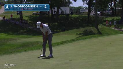 Michael Thorbjornsen | Round 1 | 5th hole | Shot 5 | 2025 John Deere