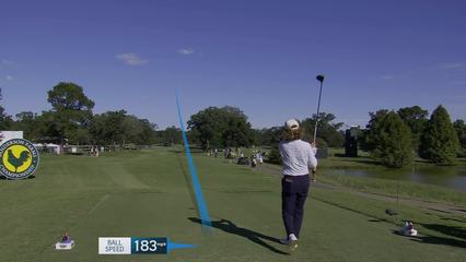 Garrick Higgo | Round 3 | 11th hole | Shot 1 | 2025 Sanderson Farms