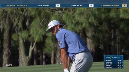 Cameron Young | Round 1 | 2nd hole | Shot 3 | 2025 THE PLAYERS