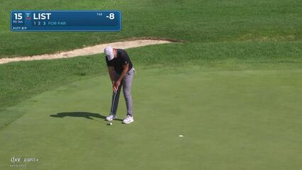 Luke List | Round 3 | 15th hole | Shot 3 | 2025 Rocket Classic