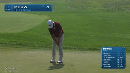 William Mouw | Round 2 | 1st hole | Shot 4 | 2025 3M Open