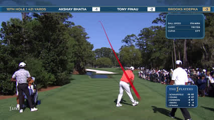 Brooks Koepka | Round 2 | 10th hole | Shot 1 | 2026 THE PLAYERS