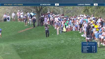 Ludvig Aberg | Round 2 | 5th hole | Shot 2 | 2026 THE PLAYERS