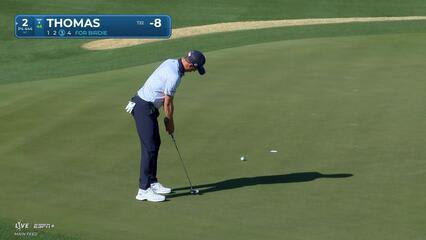 Justin Thomas | Round 2 | 2nd hole | Shot 5 | 2025 The American Express