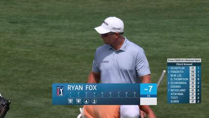 Ryan Fox | Round 3 | 4th hole | Shot 3 | 2025 Houston Open