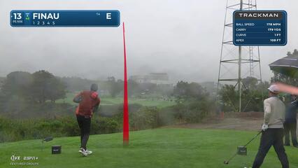 Tony Finau | Round 1 | 13th hole | Shot 1 | 2025 Genesis