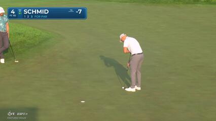 Matti Schmid | Round 2 | 4th hole | Shot 3 | 2025 3M Open