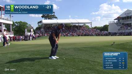 Gary Woodland | Round 4 | 18th hole | Shot 3 | 2026 Texas Children's