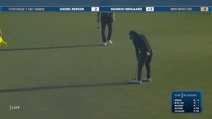 Min Woo Lee | Round 2 | 11th hole | Shot 5 | 2025 THE PLAYERS