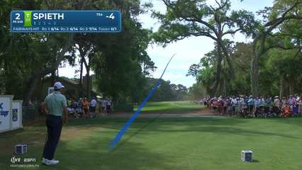 Jordan Spieth | Round 4 | 2nd hole | Shot 1 | 2026 RBC Heritage