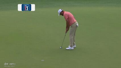 Scottie Scheffler | Round 3 | 8th hole | Shot 4 | 2025 Houston Open