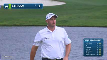 Sepp Straka | Round 1 | 17th hole | Shot 3 | 2026 Truist Championship
