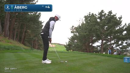 Ludvig Åberg | Round 1 | 2nd hole | Shot 1 | 2025 AT&T Pebble Beach
