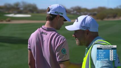 Thomas Detry | Round 3 | 5th hole | Shot 2 | 2025 WM Phoenix Open
