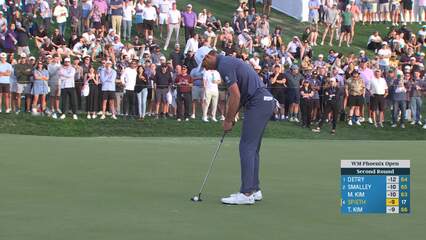Jordan Spieth | Round 2 | 18th hole | Shot 4 | 2025 WM Phoenix Open