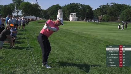Max Greyserman | Round 4 | 13th hole | Shot 2 | 2025 Rocket Classic