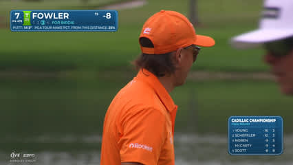 Rickie Fowler | Round 4 | 7th hole | Shot 4 | 2026 Cadillac