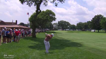 Matt Fitzpatrick | Round 2 | 2nd hole | Shot 2 | 2025 Rocket Classic