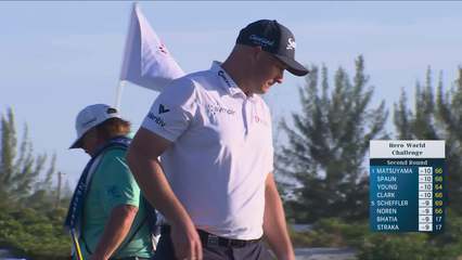 Sepp Straka | Round 2 | 17th hole | Shot 3 | 2025 Hero World Challenge