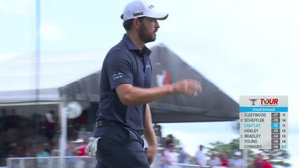 Patrick Cantlay | Round 4 | 12th hole | Shot 3 | 2025 TOUR Championship