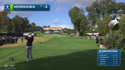 Collin Morikawa | Round 1 | 9th hole | Shot 1 | 2026 The Genesis