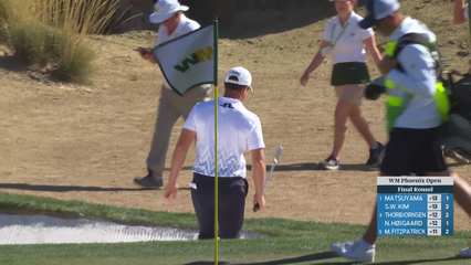 Viktor Hovland | Round 4 | 3rd hole | Shot 3 | 2026 WM Phoenix Open