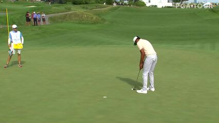 Tony Finau | 2021 NORTHERN TRUST | Round 1 | 3rd hole | Shot 4