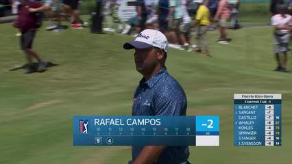 Rafael Campos | Round 2 | 11th hole | Shot 4 | 2026 Puerto Rico