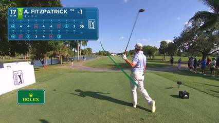 Alex Fitzpatrick | Round 1 | 17th hole | Shot 1 | 2026 Cadillac