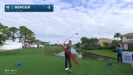 Daniel Berger | Round 1 | 16th hole | Shot 1 | 2025 Cognizant Classic
