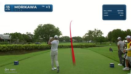 Collin Morikawa | Round 1 | 13th hole | Shot 1 | 2026 Sony Open