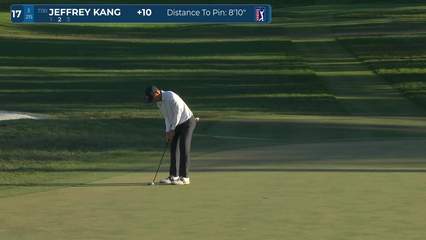 Jeffrey Kang | Round 2 | 17th hole | Shot 2 | 2026 Valspar