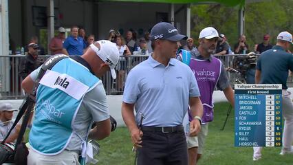 Karl Vilips | Round 1 | 5th hole | Shot 4 | 2025 Valspar