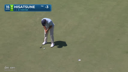 Ryo Hisatsune | Round 3 | 15th hole | Shot 3 | 2026 Valspar