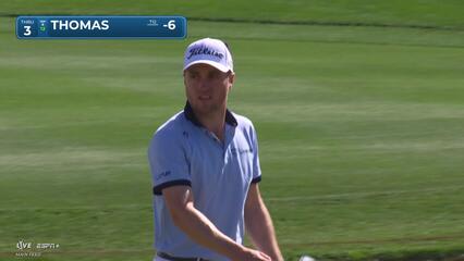 Justin Thomas | Round 2 | 3rd hole | Shot 4 | 2025 WM Phoenix Open