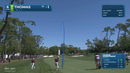 Justin Thomas | Round 2 | 6th hole | Shot 2 | 2026 Valspar