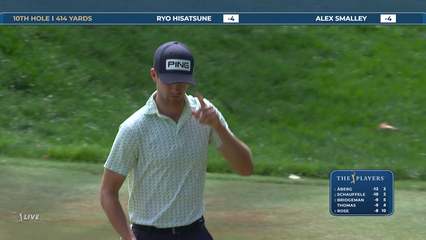 Alex Smalley | Round 3 | 10th hole | Shot 4 | 2026 THE PLAYERS