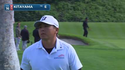 Kurt Kitayama | Round 1 | 16th hole | Shot 2 | 2026 The Genesis