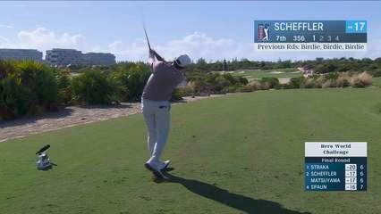 Scottie Scheffler | Round 4 | 7th hole | Shot 1 | 2025 Hero World Challenge